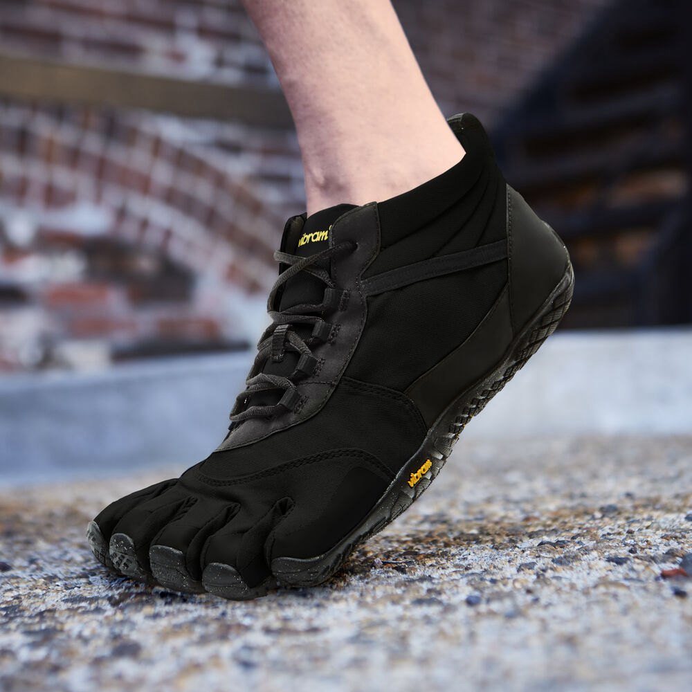 Vibram FiveFingers Heren V-Trek Insulated - Bergschoenen Zwart - 571603ZWI